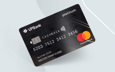 Thẻ tín dụng VPBank Platinum Cashback